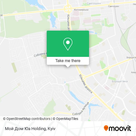 Карта Мой Дом Юа Holding