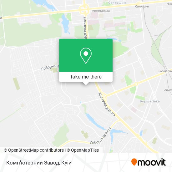 Карта Комп'ютерний Завод