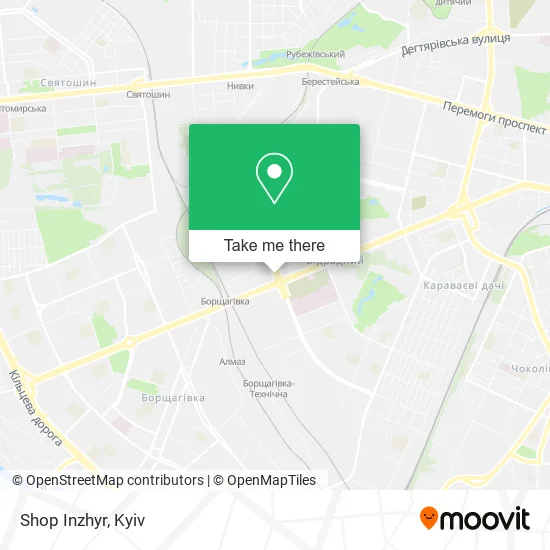 Карта Shop Inzhyr