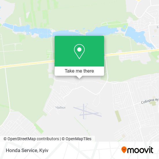 Honda Service map