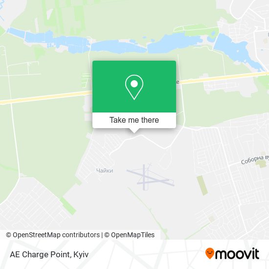 AE Charge Point map