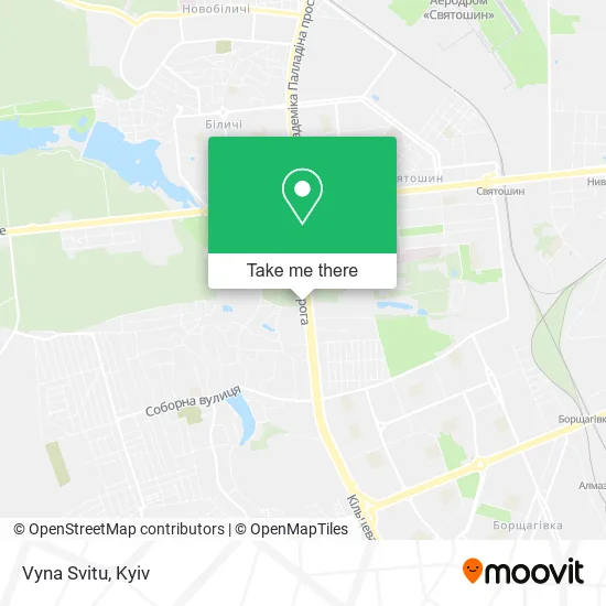 Карта Vyna Svitu
