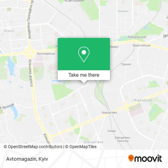 Карта Avtomagazin