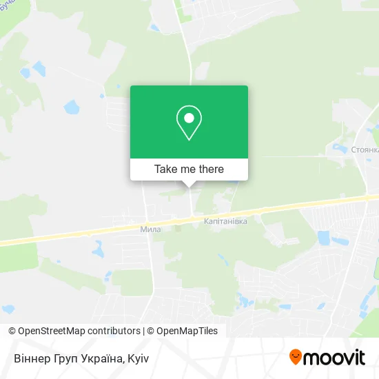 Карта Віннер Груп Україна