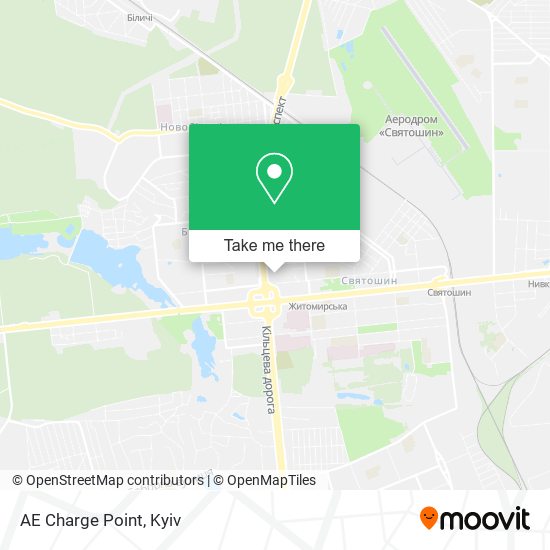 AE Charge Point map