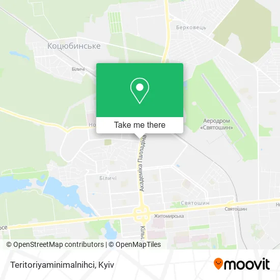 Карта Teritoriyaminimalnihci