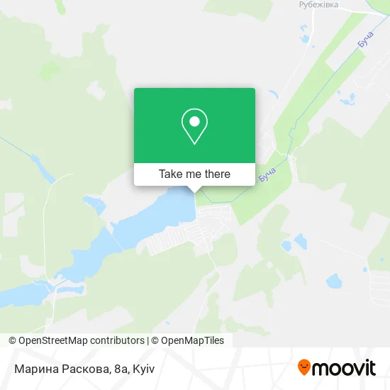 Карта Марина Раскова, 8а
