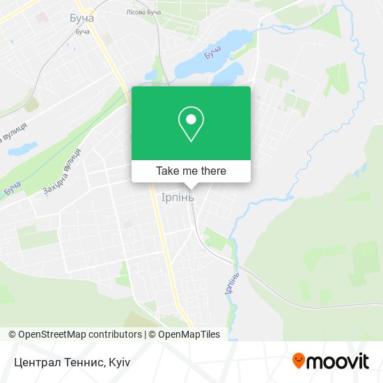 Централ Теннис map