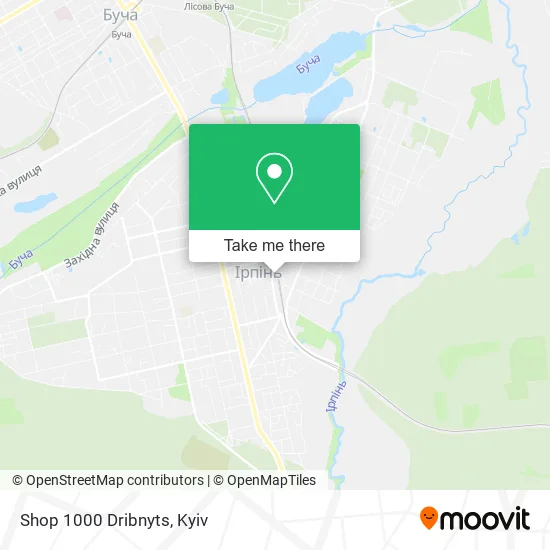 Карта Shop 1000 Dribnyts