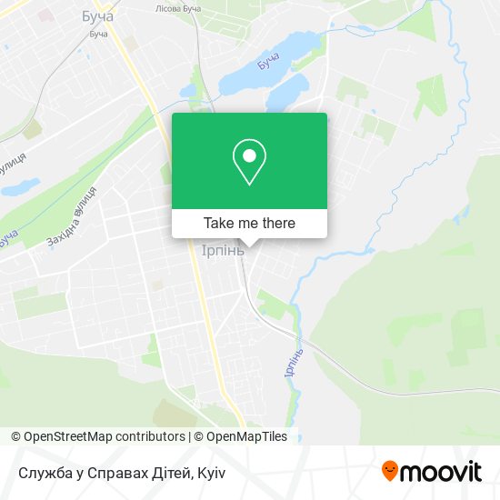 Служба у Справах Дітей map