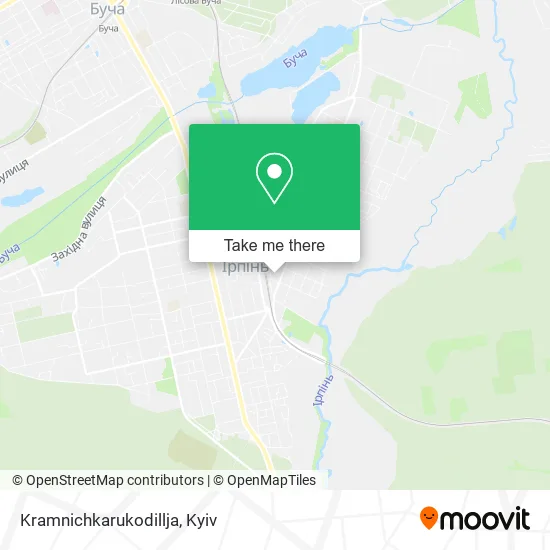 Карта Kramnichkarukodillja