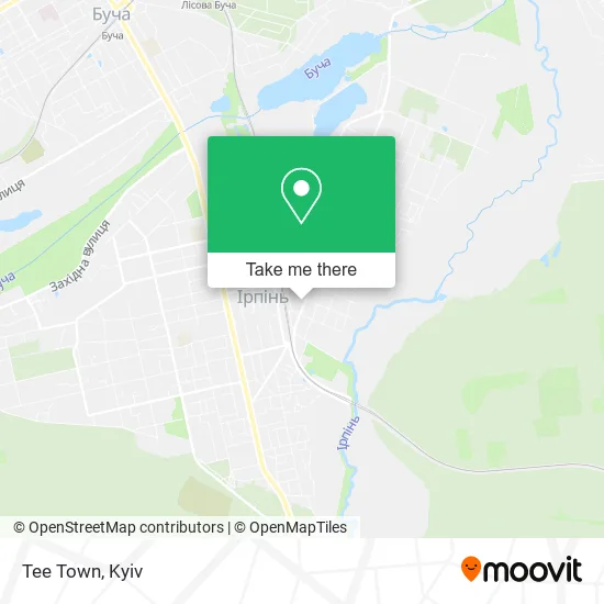 Карта Tee Town