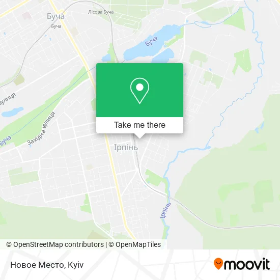 Новое Место map