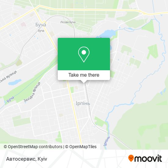 Автосервис map