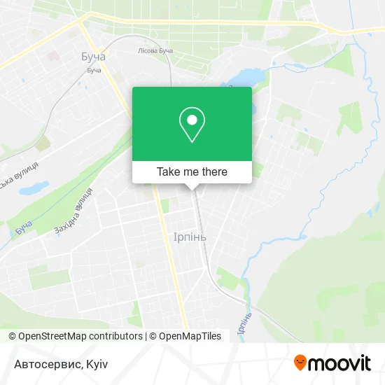 Карта Автосервис