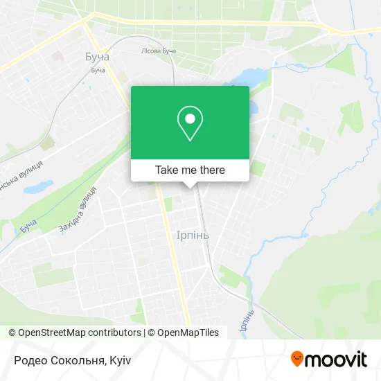 Родео Сокольня map