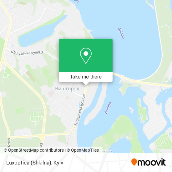 Карта Luxoptica (Shkilna)