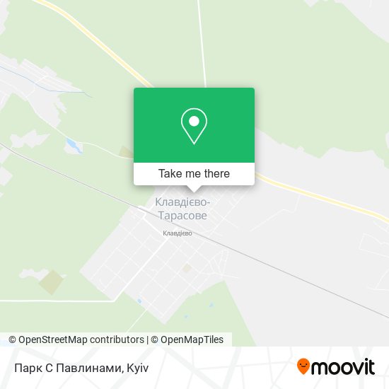 Карта Парк С Павлинами