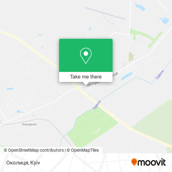 Околиця map