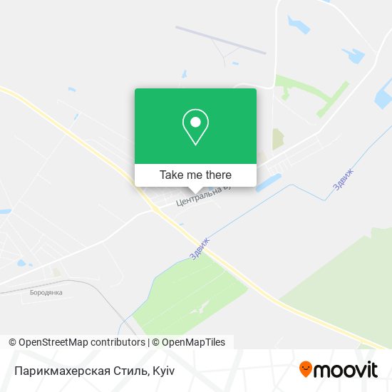 Карта Парикмахерская Стиль