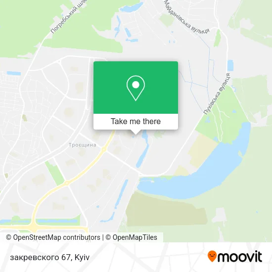 закревского 67 map