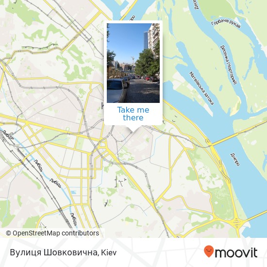 Вулиця Шовковична map