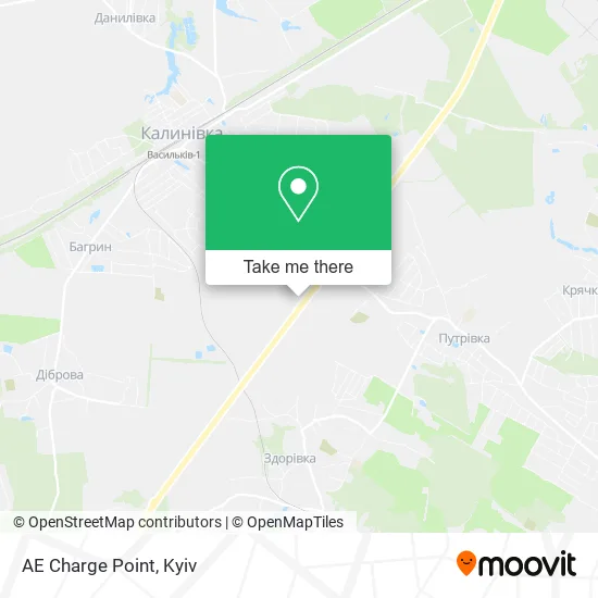 Карта AE Charge Point