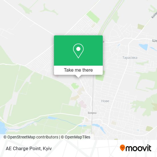 AE Charge Point map