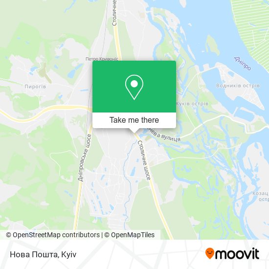 Карта Нова Пошта