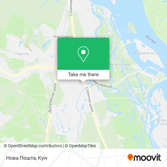 Нова Пошта map