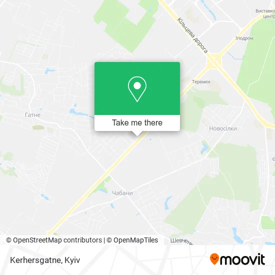 Карта Kerhersgatne