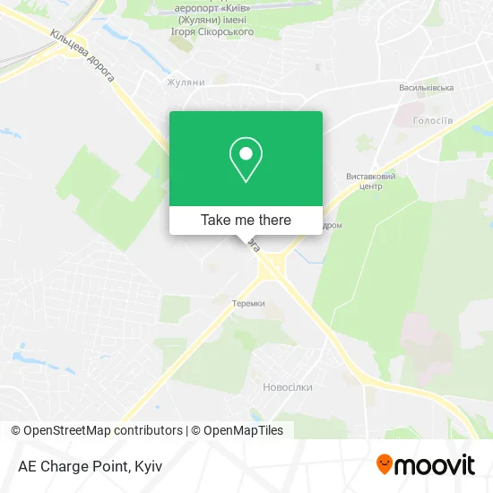 Карта AE Charge Point