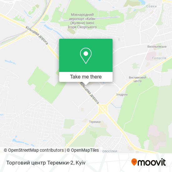 Торговий центр Теремки-2 map