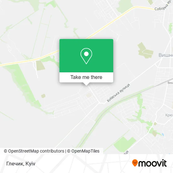 Карта Глечик