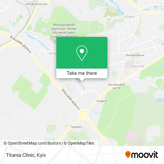 Карта Titania Clinic