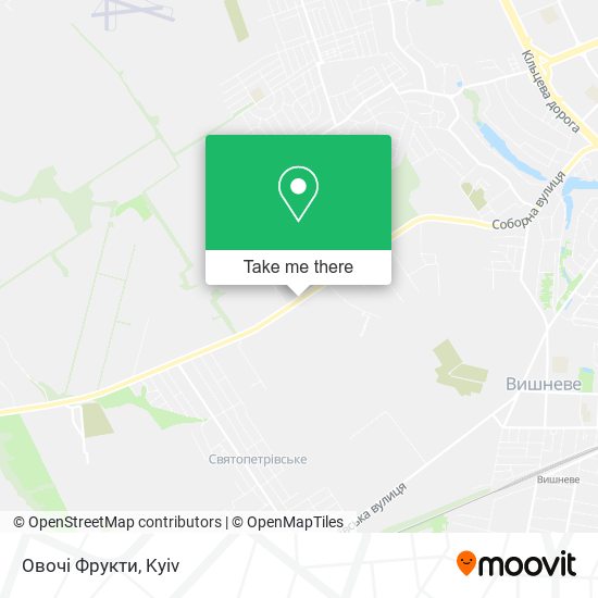 Овочі Фрукти map