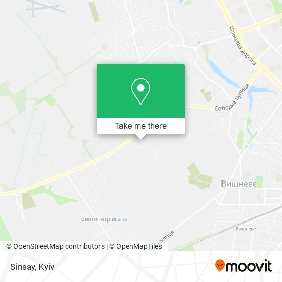 Карта Sinsay