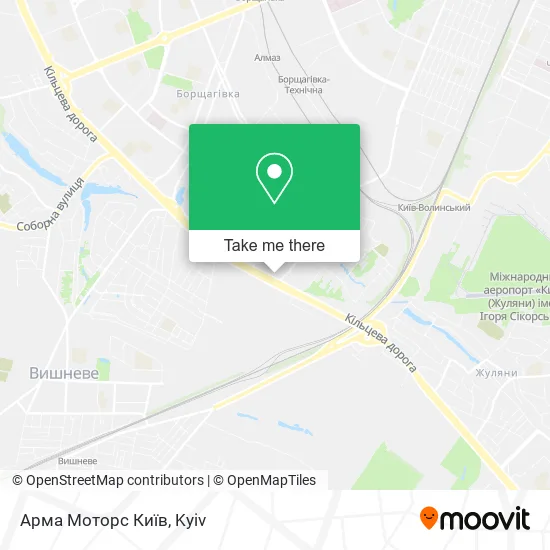Карта Арма Моторс Київ