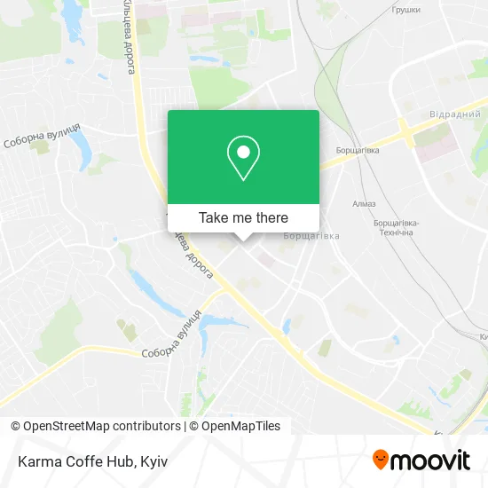 Карта Karma Coffe Hub