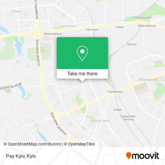 Карта Pay Kyiv