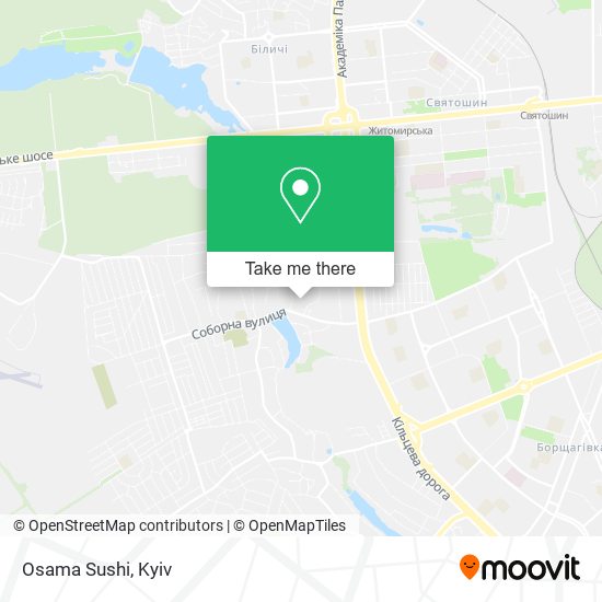 Osama Sushi map