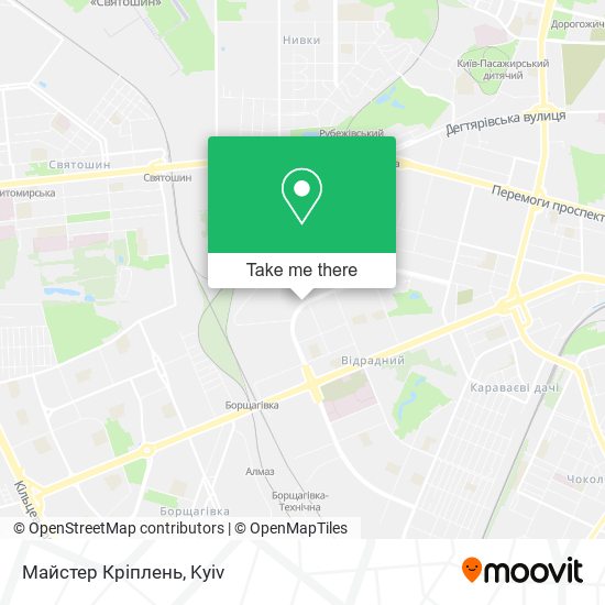 Майстер Кріплень map