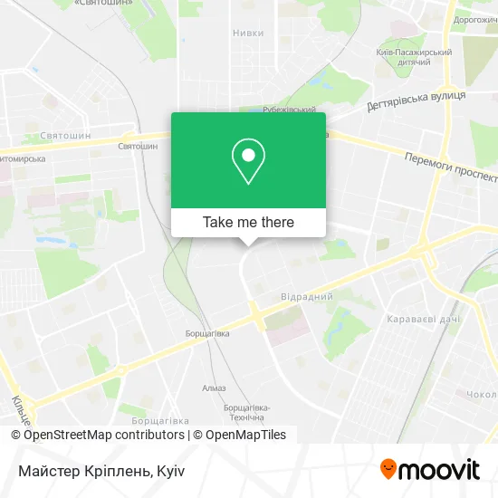 Майстер Кріплень map