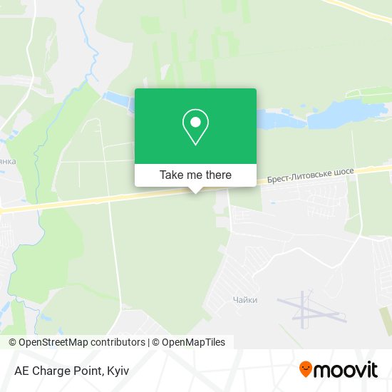 Карта AE Charge Point