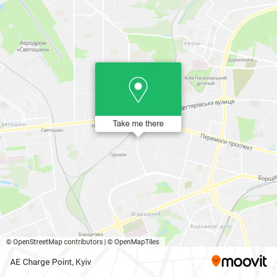 Карта AE Charge Point