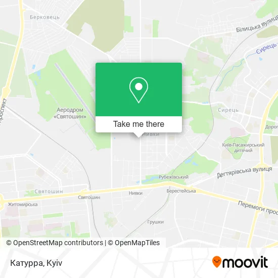 Карта Катурра
