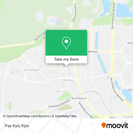 Карта Pay Kyiv