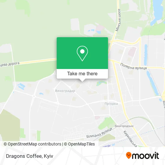 Карта Dragons Coffee