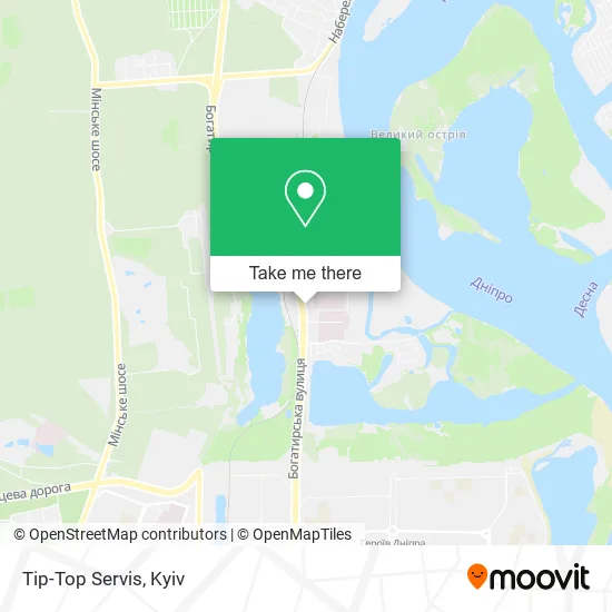 Карта Tip-Top Servis