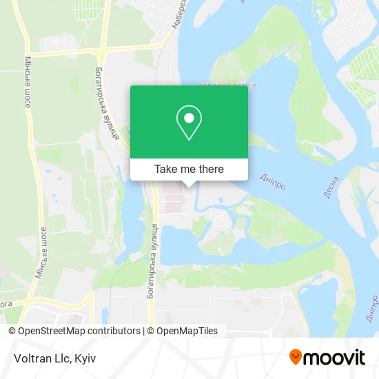 Карта Voltran Llc